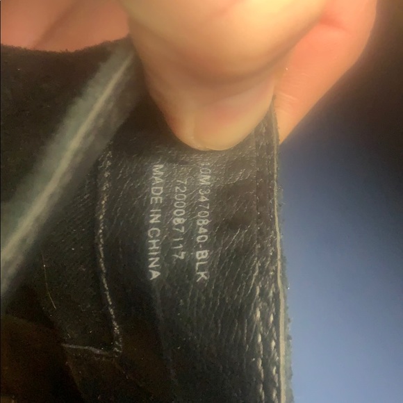 Frye and company suede black booties 10 - Picture 6 of 6